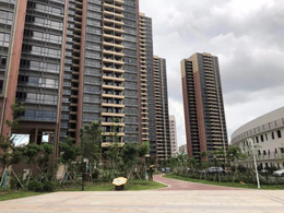 河源市坚基美丽城绿化施工案例