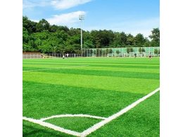 惠州绿化景观草坪进行现场安装